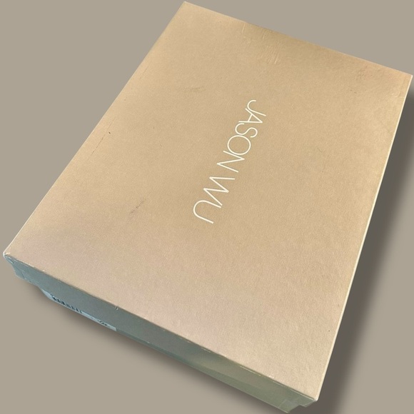 Jason Wu ‘Gia’ Black Satin Lace-Up Open Toe Heels w/ Ankle Ties Size 41 = Sz 11 - Picture 3 of 16